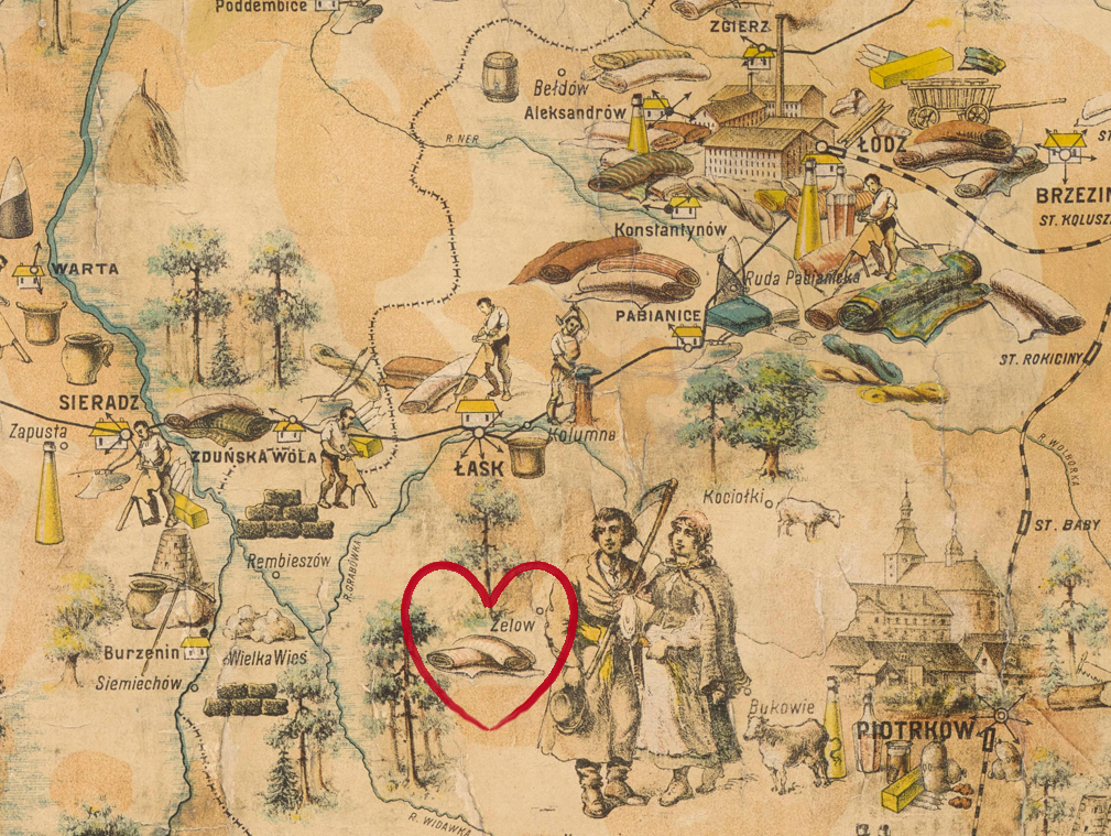 Logo Rysunkowa Mapa Królestwa Polskiego